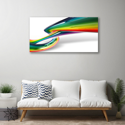 Canvas Kunstdruck Abstrakter Regenbogen Kunst