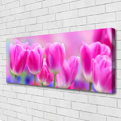 Canvas Kunstdruck Tulpen Pflanzen