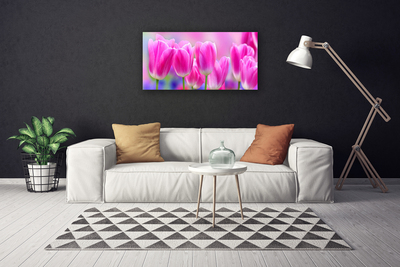 Canvas Kunstdruck Tulpen Pflanzen