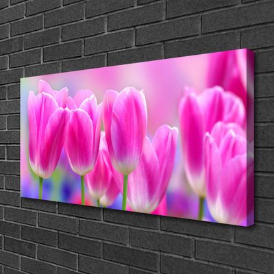 Canvas Kunstdruck Tulpen Pflanzen