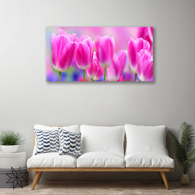 Canvas Kunstdruck Tulpen Pflanzen