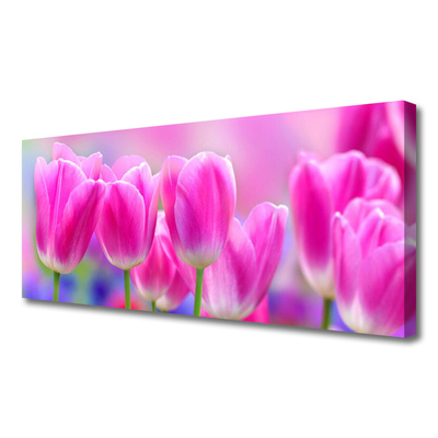 Canvas Kunstdruck Tulpen Pflanzen