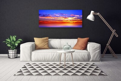 Canvas Kunstdruck Himmel Wolken Meer Landschaft