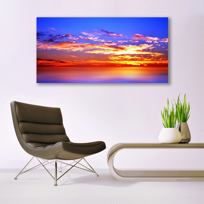 Canvas Kunstdruck Himmel Wolken Meer Landschaft