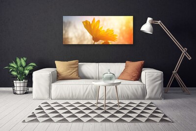 Canvas Kunstdruck Sonnenblume Pflanzen