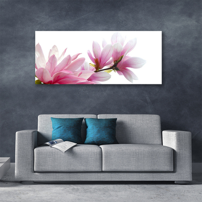 Canvas Kunstdruck Magnolienblüten Pflanzen