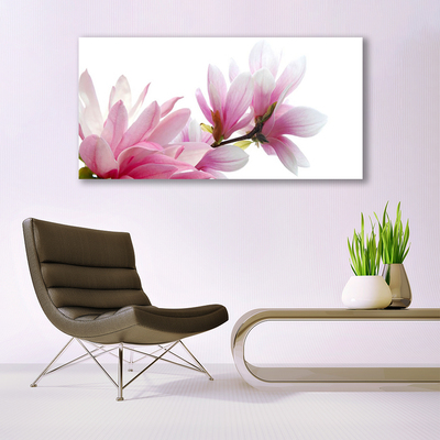 Canvas Kunstdruck Magnolienblüten Pflanzen