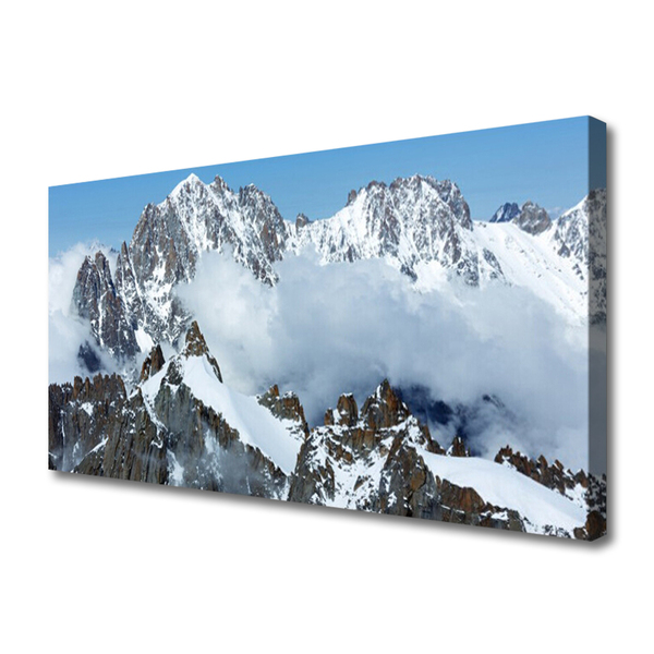 Canvas Kunstdruck Gebirge Landschaft