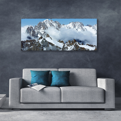 Canvas Kunstdruck Gebirge Landschaft