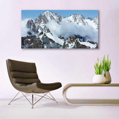 Canvas Kunstdruck Gebirge Landschaft