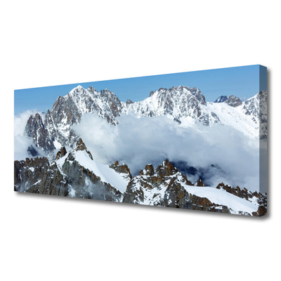 Canvas Kunstdruck Gebirge Landschaft