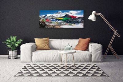 Canvas Kunstdruck Gebirge Landschaft