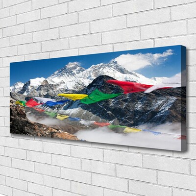 Canvas Kunstdruck Gebirge Landschaft