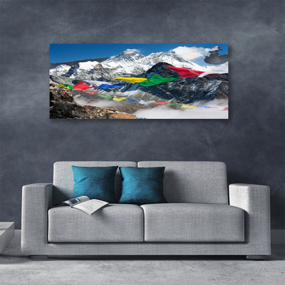 Canvas Kunstdruck Gebirge Landschaft