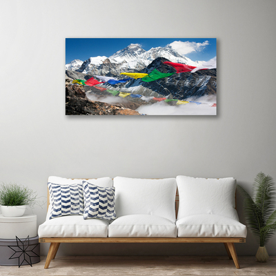 Canvas Kunstdruck Gebirge Landschaft