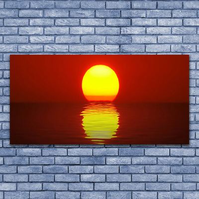 Canvas Kunstdruck Sonnenuntergang Meer Landschaft