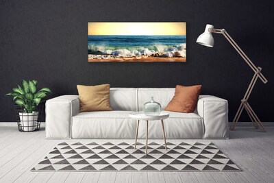 Canvas Kunstdruck Meer Strand Landschaft