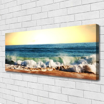 Canvas Kunstdruck Meer Strand Landschaft