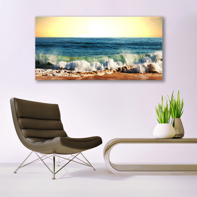 Canvas Kunstdruck Meer Strand Landschaft