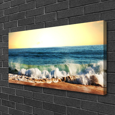 Canvas Kunstdruck Meer Strand Landschaft