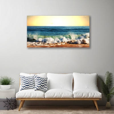 Canvas Kunstdruck Meer Strand Landschaft