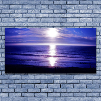 Canvas Kunstdruck Meer Sonne Landschaft