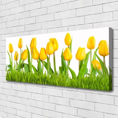 Canvas Kunstdruck Tulpen Pflanzen