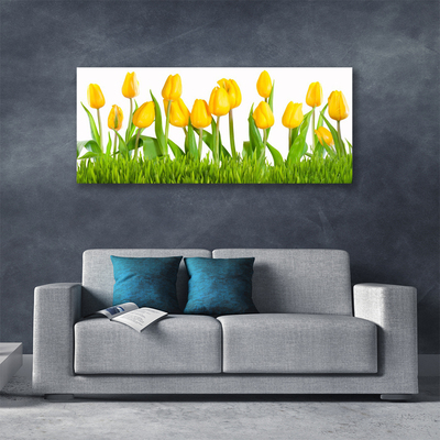 Canvas Kunstdruck Tulpen Pflanzen