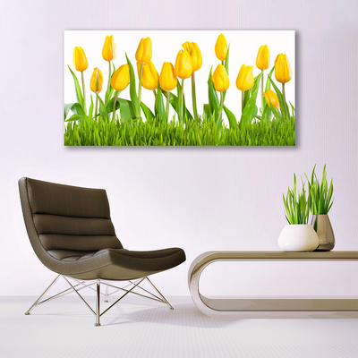 Canvas Kunstdruck Tulpen Pflanzen