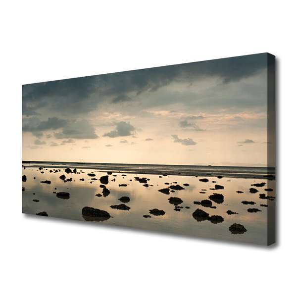 Canvas Kunstdruck Wasser Landschaft