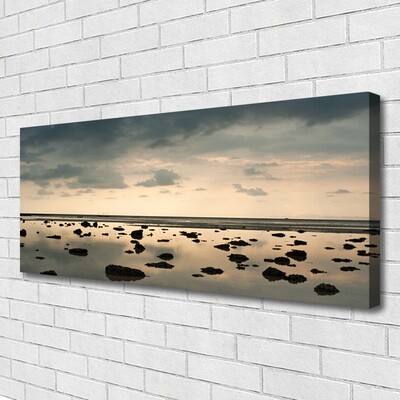 Canvas Kunstdruck Wasser Landschaft