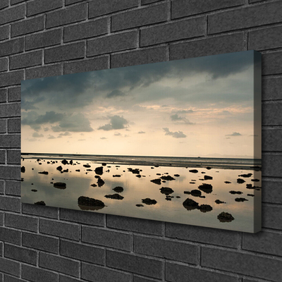 Canvas Kunstdruck Wasser Landschaft