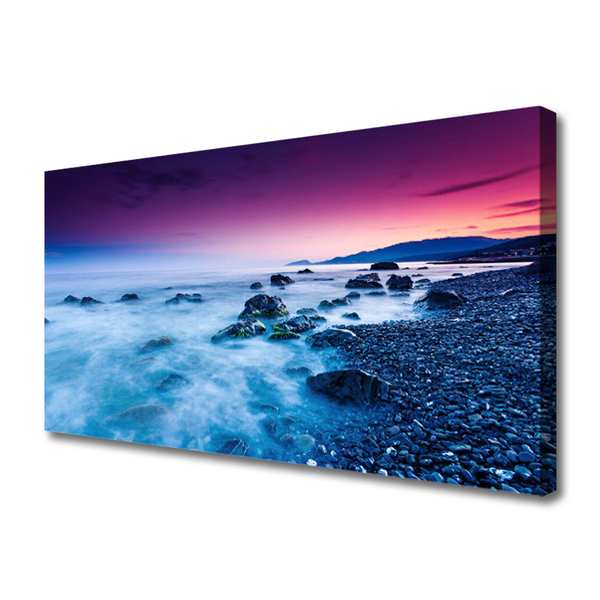 Canvas Kunstdruck Meer Strand Landschaft