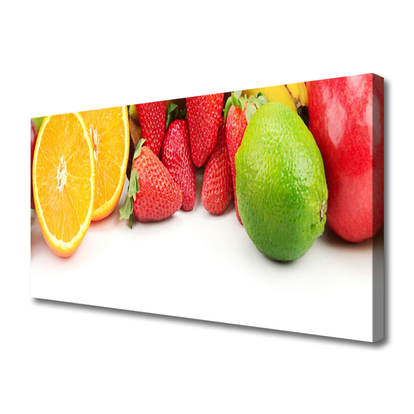 Canvas Kunstdruck Früchte Küche