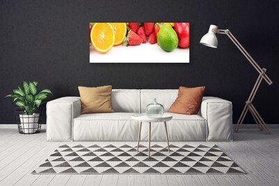 Canvas Kunstdruck Früchte Küche