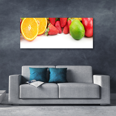 Canvas Kunstdruck Früchte Küche