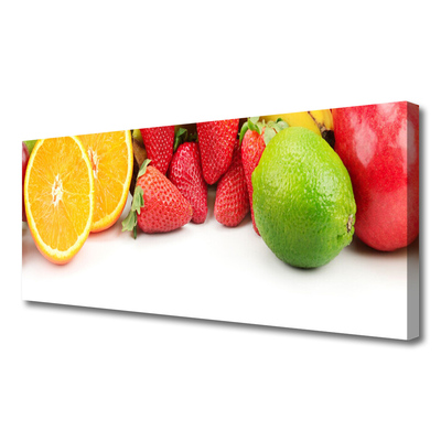 Canvas Kunstdruck Früchte Küche