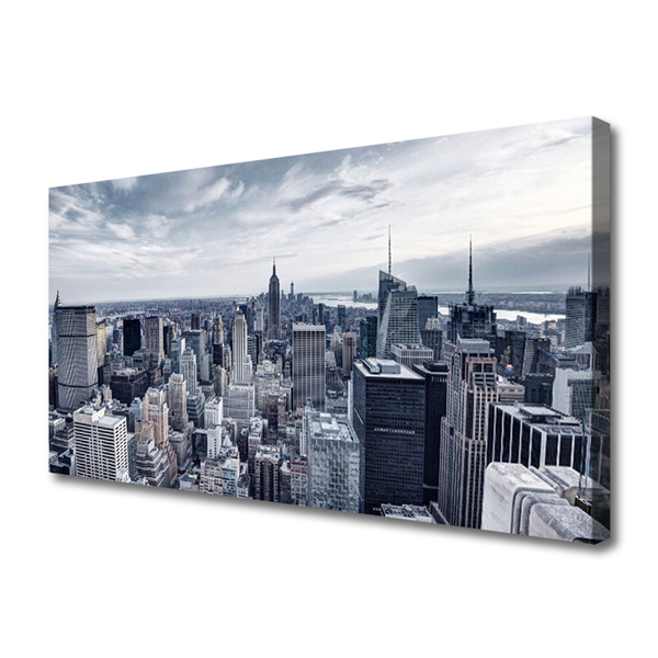 Canvas Kunstdruck Stadt Gebäude