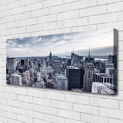 Canvas Kunstdruck Stadt Gebäude