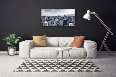 Canvas Kunstdruck Stadt Gebäude
