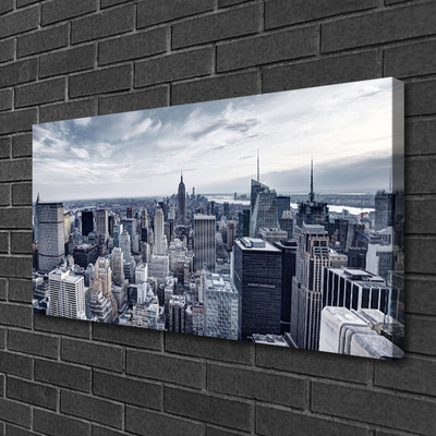 Canvas Kunstdruck Stadt Gebäude