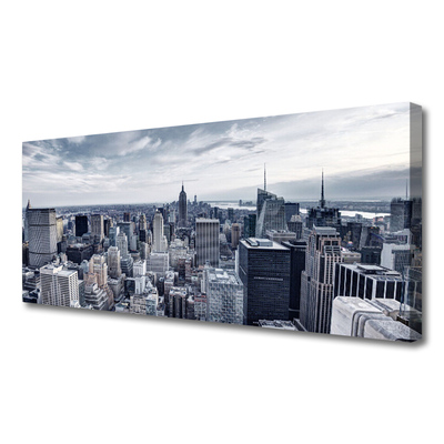 Canvas Kunstdruck Stadt Gebäude