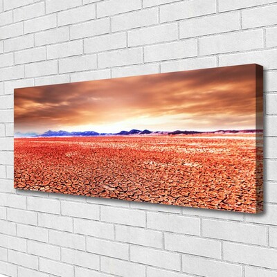 Canvas Kunstdruck Wüste Landschaft