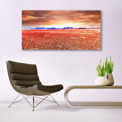 Canvas Kunstdruck Wüste Landschaft