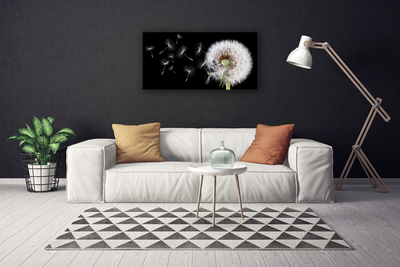 Canvas Kunstdruck Pusteblume Pflanzen