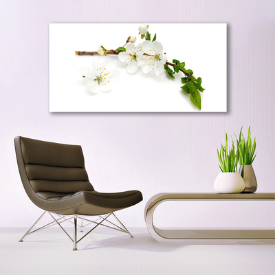 Canvas Kunstdruck Blumen Zweig Natur