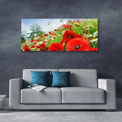 Canvas Kunstdruck Blumen Natur