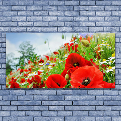 Canvas Kunstdruck Blumen Natur