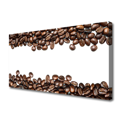 Canvas Kunstdruck Kaffeebohnen Küche