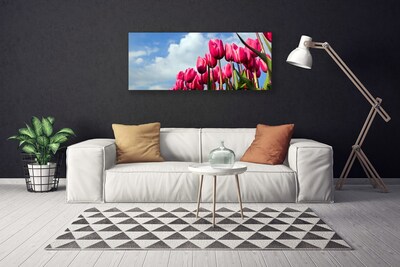 Canvas Kunstdruck Tulpe Pflanzen